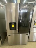 26 cu. ft. Smart InstaView Counter Depth MAX French Door Refrigerator in PrintProof Stainless Steel