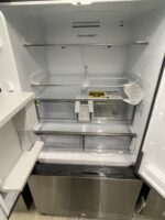 Bespoke 30 cu. ft. 3-Door French Door Smart Refrigerator with Beverage Center in Stainless Steel, Standard Depth - Image 3