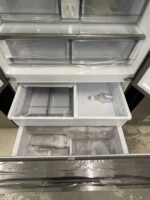 Bespoke 30 cu. ft. 3-Door French Door Smart Refrigerator with Beverage Center in Stainless Steel, Standard Depth - Image 4