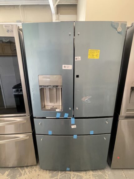 Profile 27.9 cu. ft. Smart 4-Door French Door Refrigerator with Door-in-Door in Fingerprint Resistant Stainless Steel