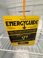 GE 21.3 Cu. Ft. Frost-Free Garage Ready Upright Freezer in White - Image 4