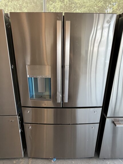Profile 27.9 cu. ft. Smart 4-Door French Door Refrigerator with Door-in-Door in Fingerprint resistant, stainless Steel