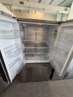 LG 27 cu. ft. SMART Counter Depth MAX French Door Refrigerator with Ice and Water, ADA Comp in PrintProof Stainless Steel - Image 4