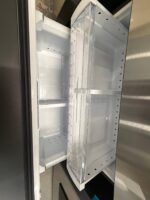 GE Profile 22.4 Cu. Ft. Smart Counter-Depth 4-Door French-Door Refrigerator in Fingerprint Resistant Stainless Steel - Image 8
