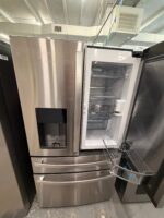 GE Profile 22.4 Cu. Ft. Smart Counter-Depth 4-Door French-Door Refrigerator in Fingerprint Resistant Stainless Steel - Image 2